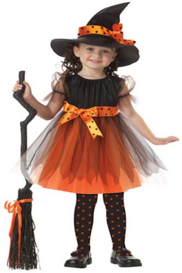 Cute Witch Halloween Costume - Image 1