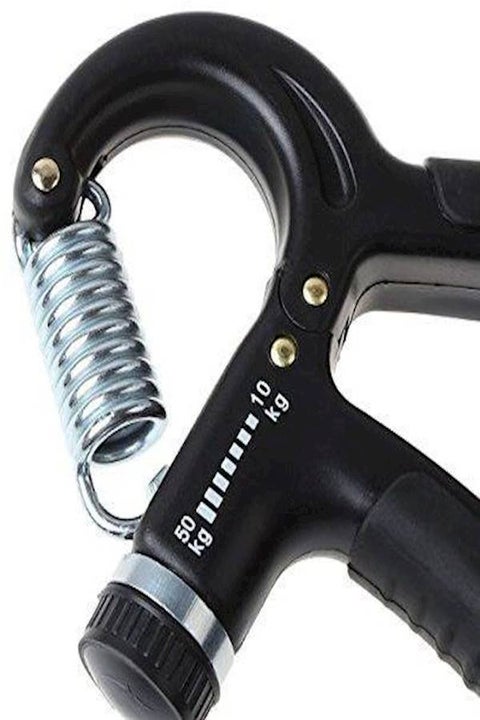 Hand Grip Gripper Strength Training Forearm Muscle Wrist Exerciser Developer Black