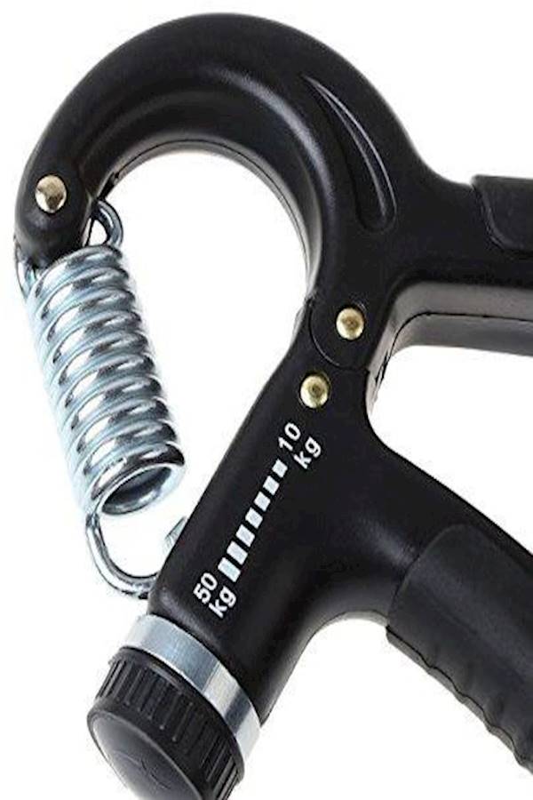 Generic Hand Grip Gripper Strength Training Forearm Muscle Wrist Exerciser Developer Black  - Image 1