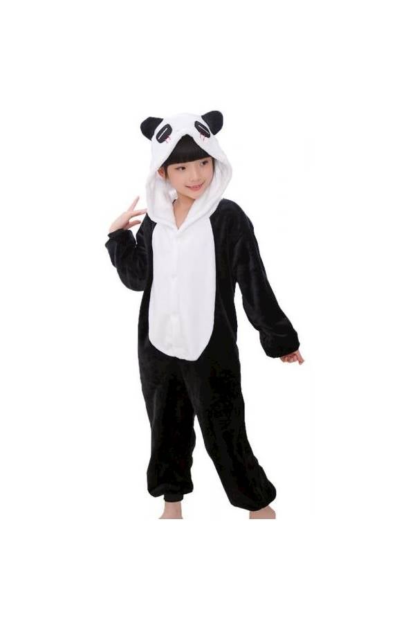 Panda Pattern Cartoon Jumpsuit - Image 1