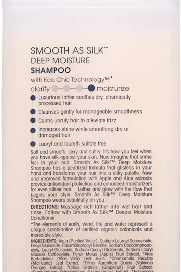 Giovanni Giovanni Smooth As Silk Deep Moisture Shampoo, For Damaged Hair, Increases Shine & Calms Unruly Hair 250ml  - Image 4