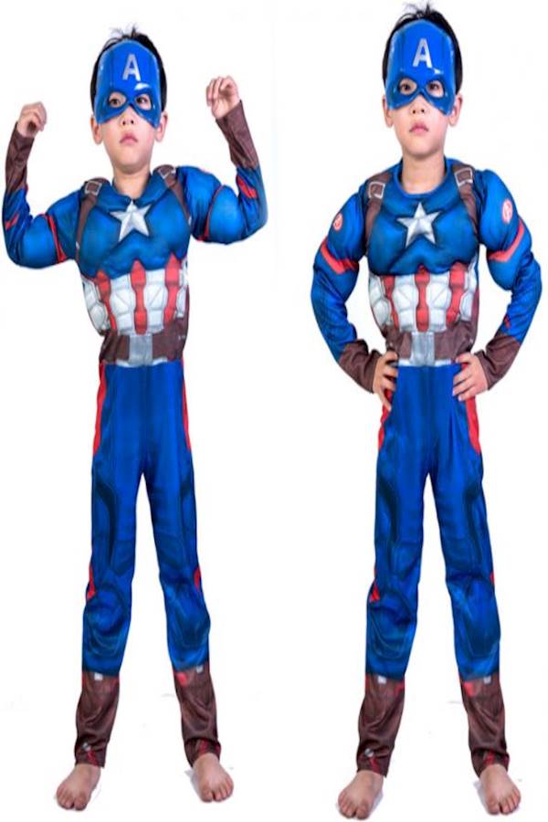 Captain America Party Costume - Image 2