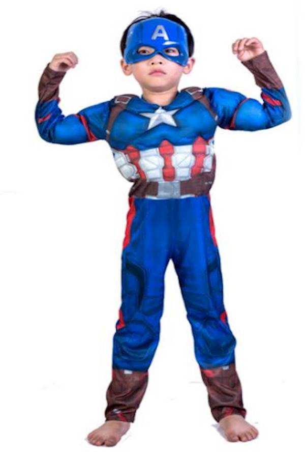 Captain America Party Costume - Image 3