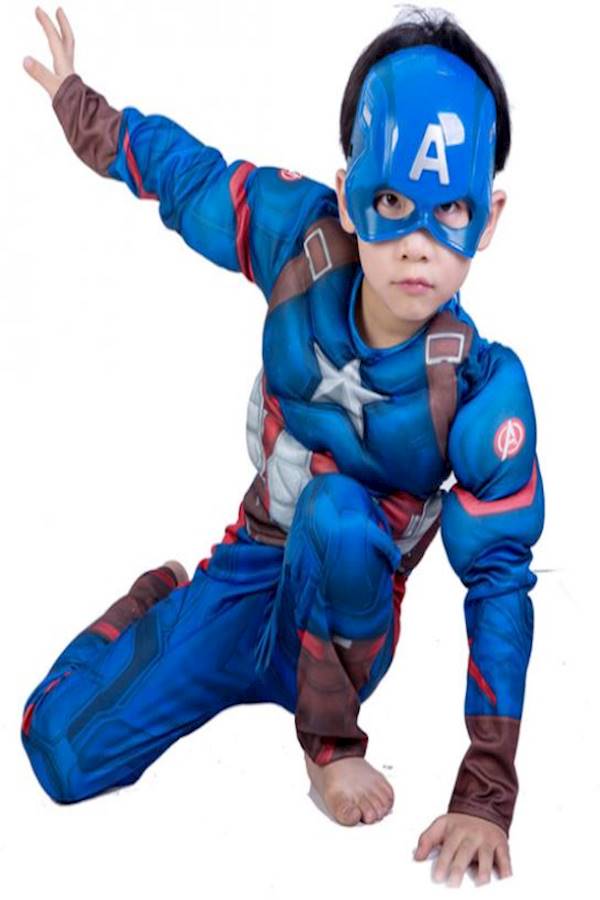 Captain America Party Costume - Image 4