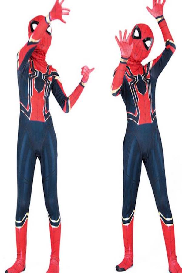 زي تنكري بتصميم شخصية سبايدرمان من فيلم Infinity War - Image 2