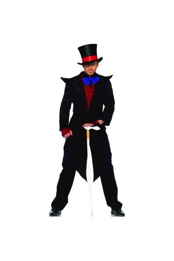 Generic - 6-Piece Evil Mad Hatter Jacket With Hat And Gloves - Image 1