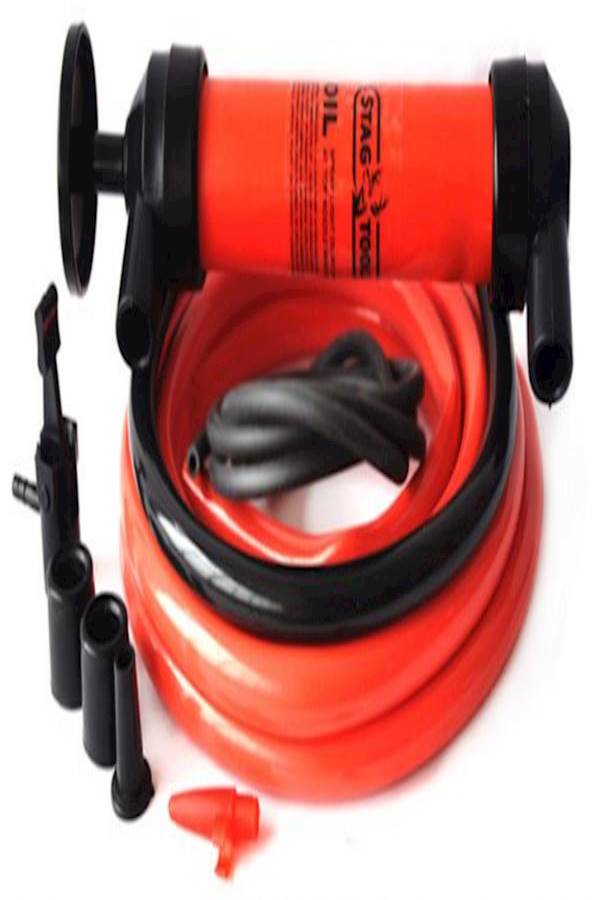 Generic Portable Car Tire Water Oil transfer Gas Liquid Pipe Siphon Pump Tool Air Pump Kit 