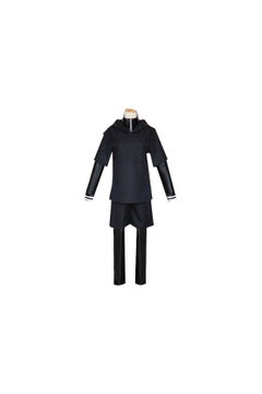 Japanese Anime Tokyo Ghoul Kaneki Ken Costume Black Fighting Uniform