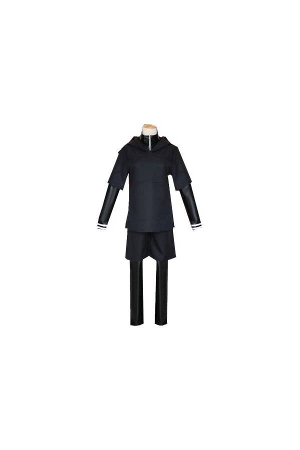 Generic - Japanese Anime Tokyo Ghoul Kaneki Ken Costume Black Fighting Uniform - Image 1