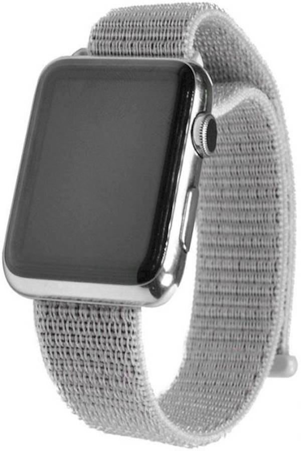 Generic - Replacement Strap For Apple Smart Watch Series 3/2/1 Silver - Image 1