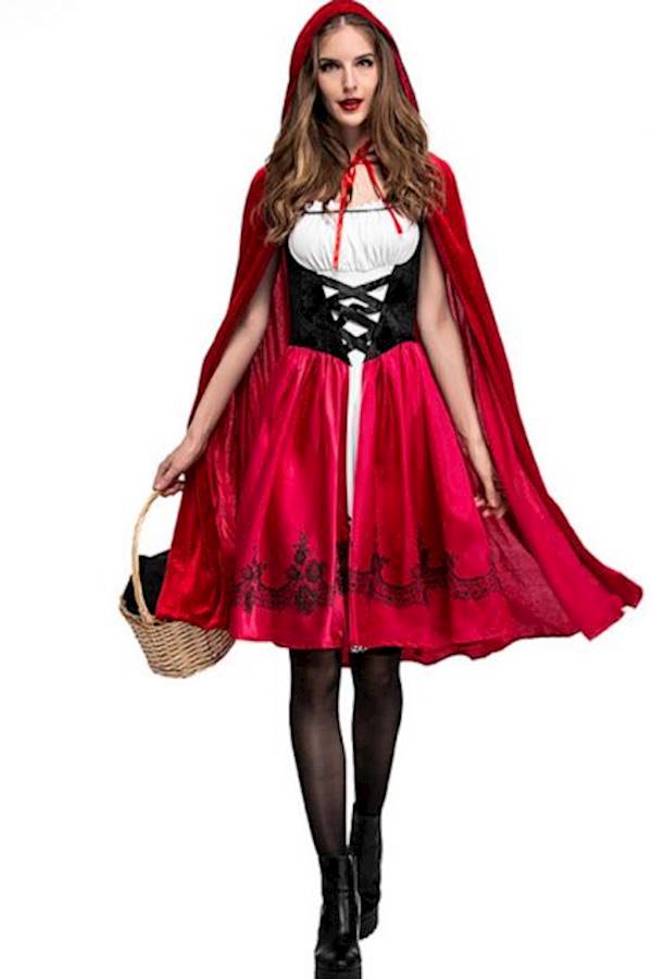 Little Riding Hood Halloween Costume - Image 1