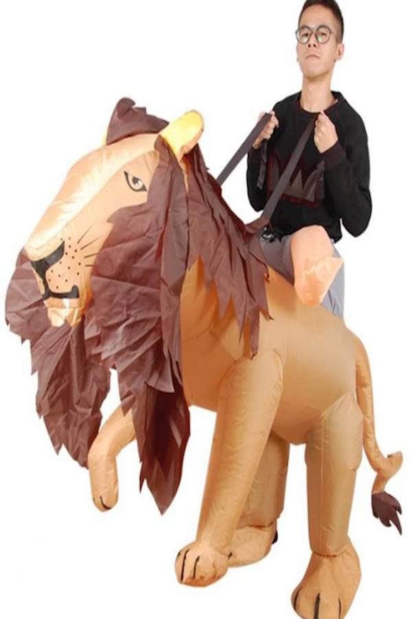 Riding My Pants Lion Costume  - Image 1