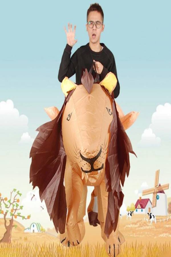 Riding My Pants Lion Costume  - Image 3