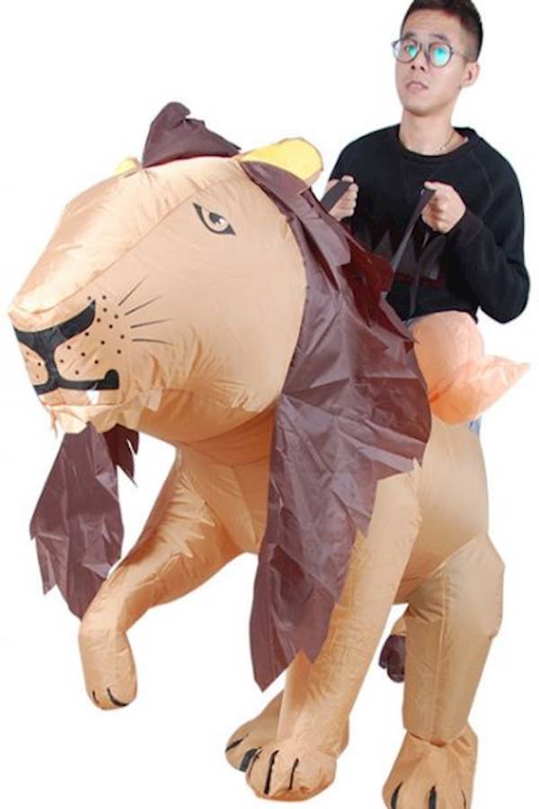 Riding My Pants Lion Costume  - Image 2