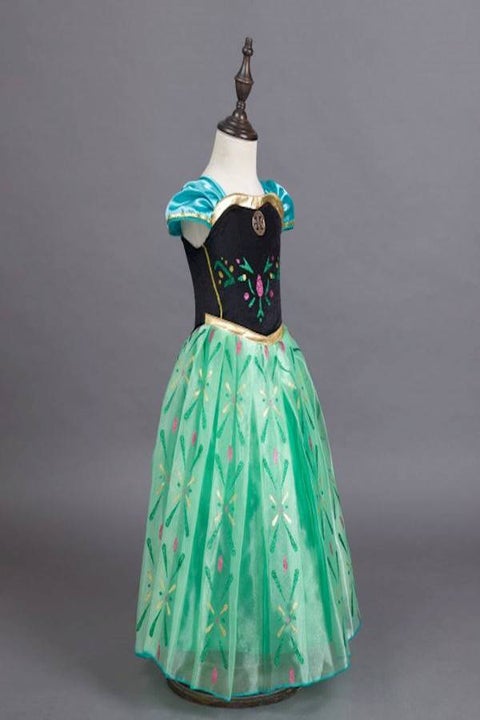 Generic Princess Anna Frozen Dress Costume | Best Price KSA | Riyadh, Jeddah