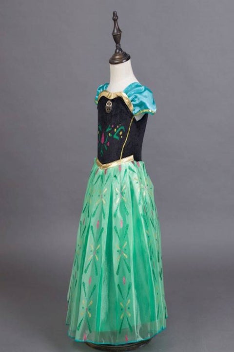 Generic Princess Anna Frozen Dress Costume | Best Price KSA | Riyadh, Jeddah