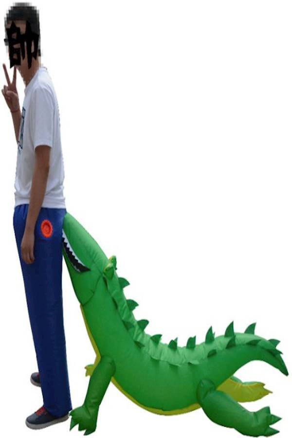 Crocodile Bite Cosplay Costume 65-71inch - Image 2