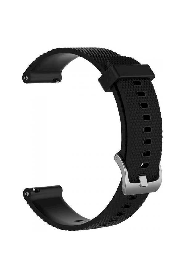 Suunto 3 Fitness Premium Silicone Smart Watch Band Wrist Strap Black - Image 1