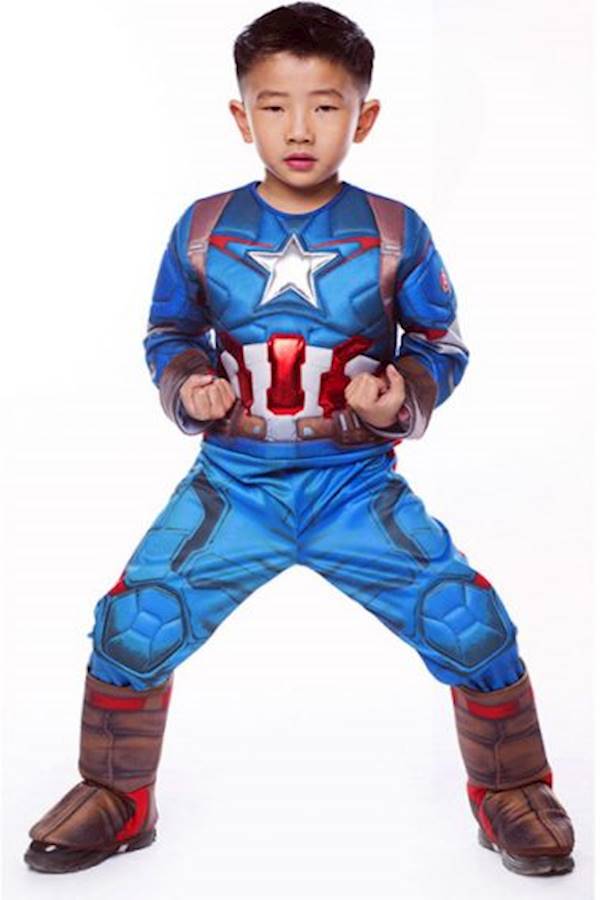 Captain America Muscle Costume