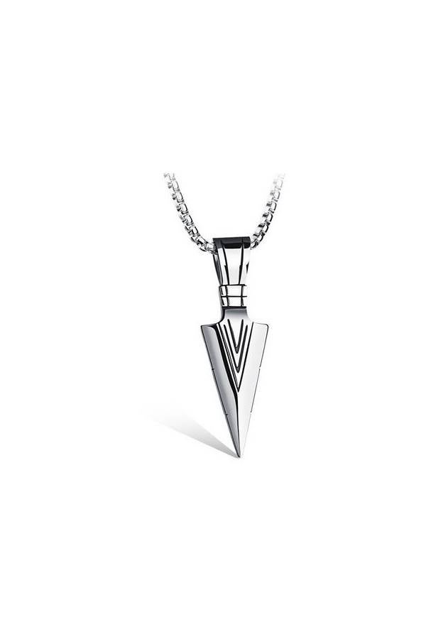 Aquiver - Men 's Titanium Steel Stainless Steel Chain Necklace - Image 1