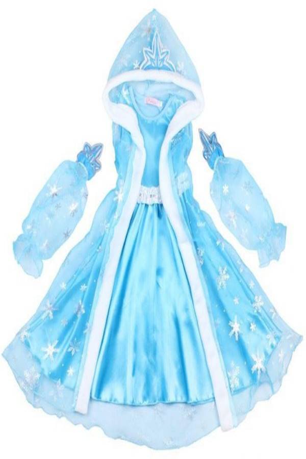 Princess Hooded Cloak Gown - Image 3