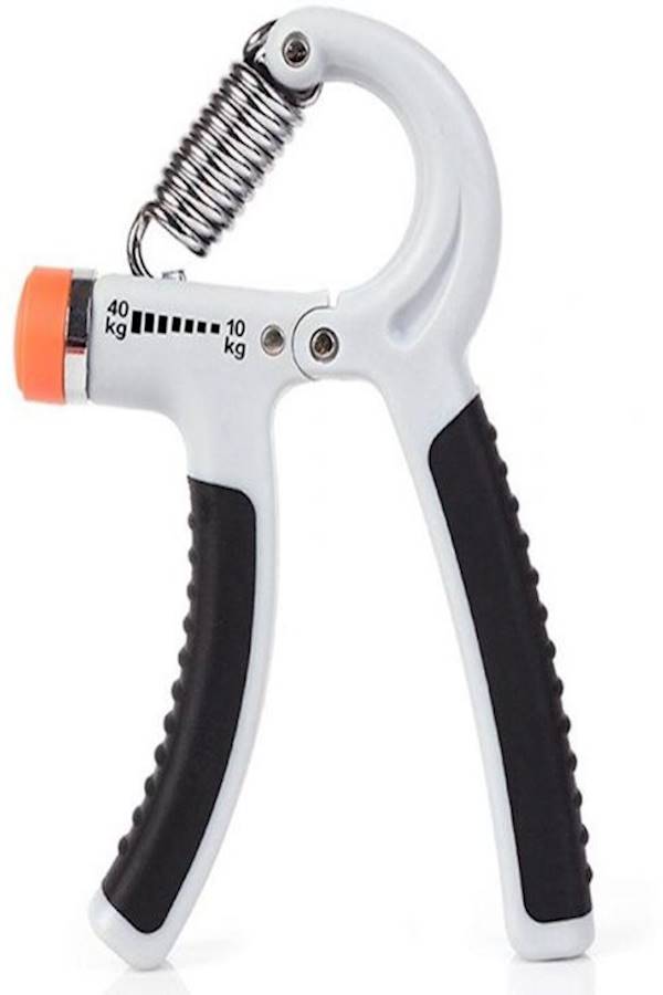 Generic - 10-40 Kg Forearm Exerciser Heavy Grip Hand Gripper Strength Training Workout Grey + Black - Image 1