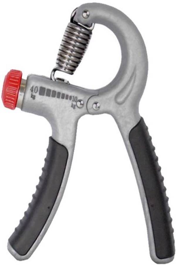Generic - 10-40 Kg Forearm Exerciser Heavy Grip Hand Gripper Strength Training Workout Grey + Black - Image 1