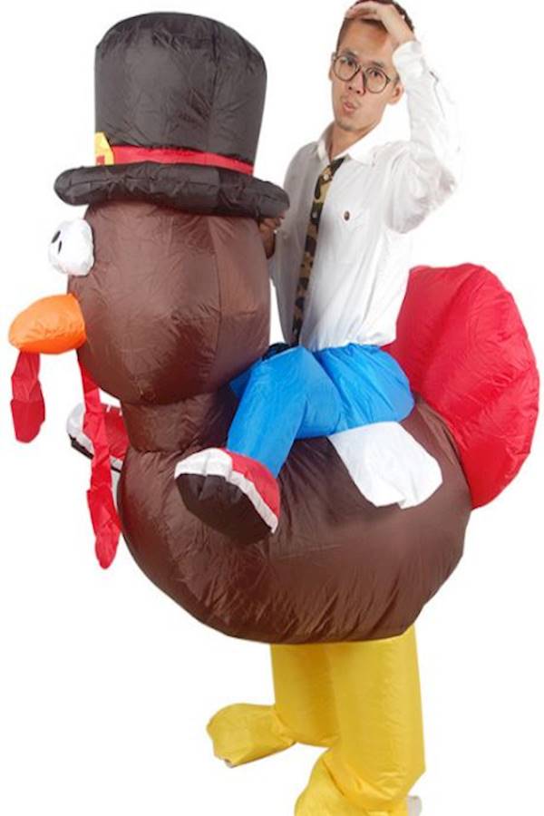 Riding My Pants Turkey Costume  - Image 1