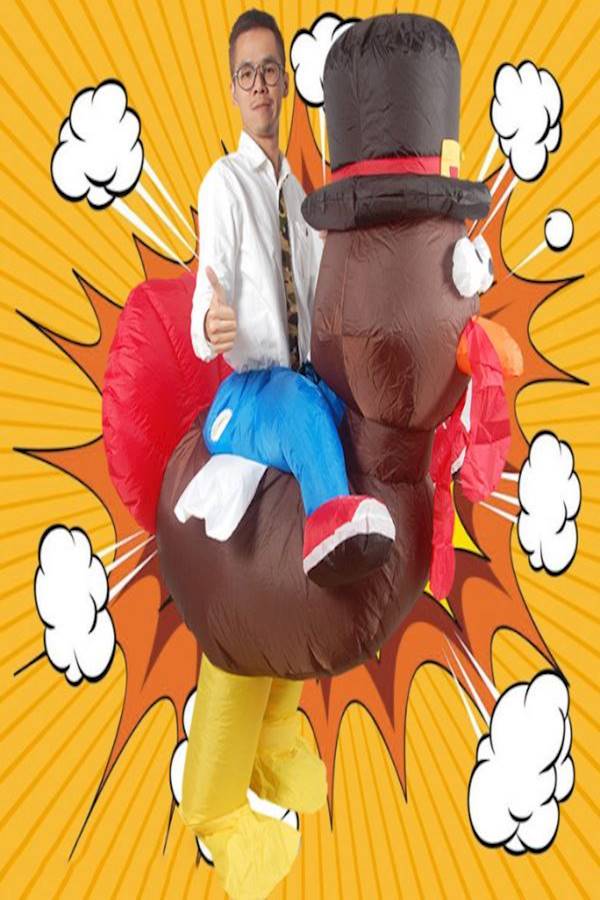 Riding My Pants Turkey Costume  - Image 5