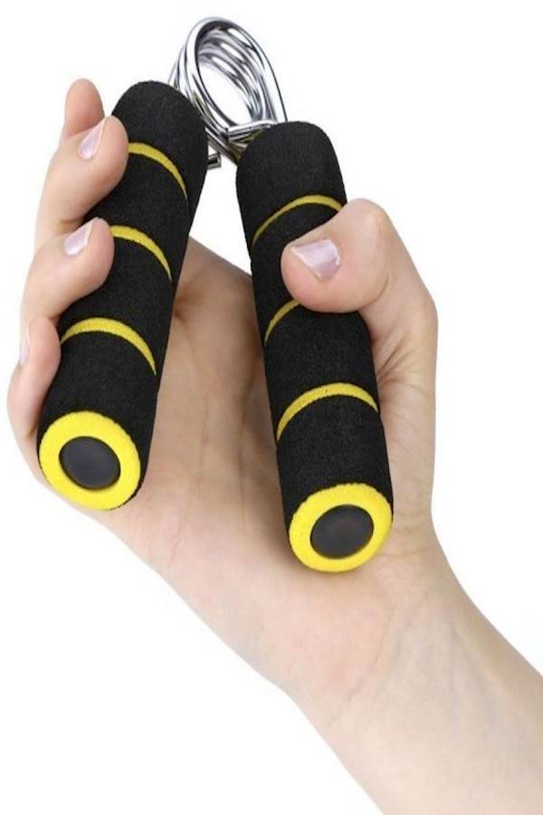 Adjustable Hand Power Grip Hand Exerciser Gripper For Wrist Forearm Yellow - Image 2
