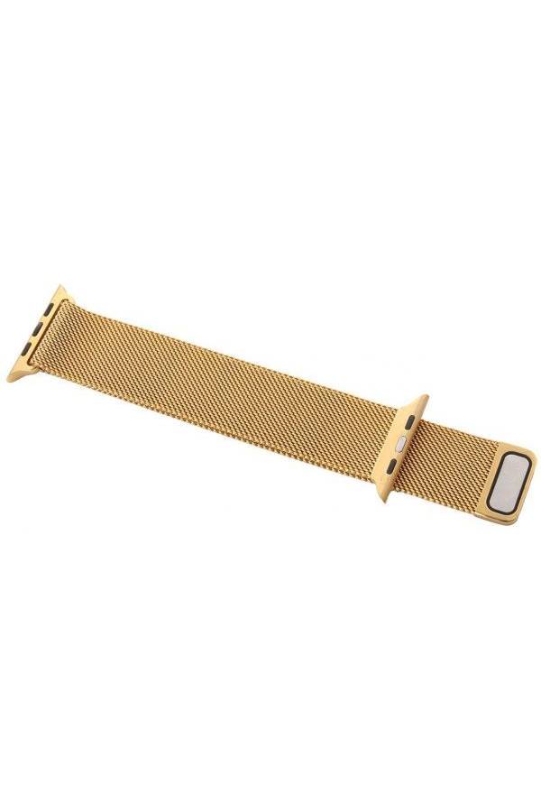 Generic - Milan Metal Stainless Steel Magnetic Apple Watch Strap Band 42mm[Gold] - Image 1
