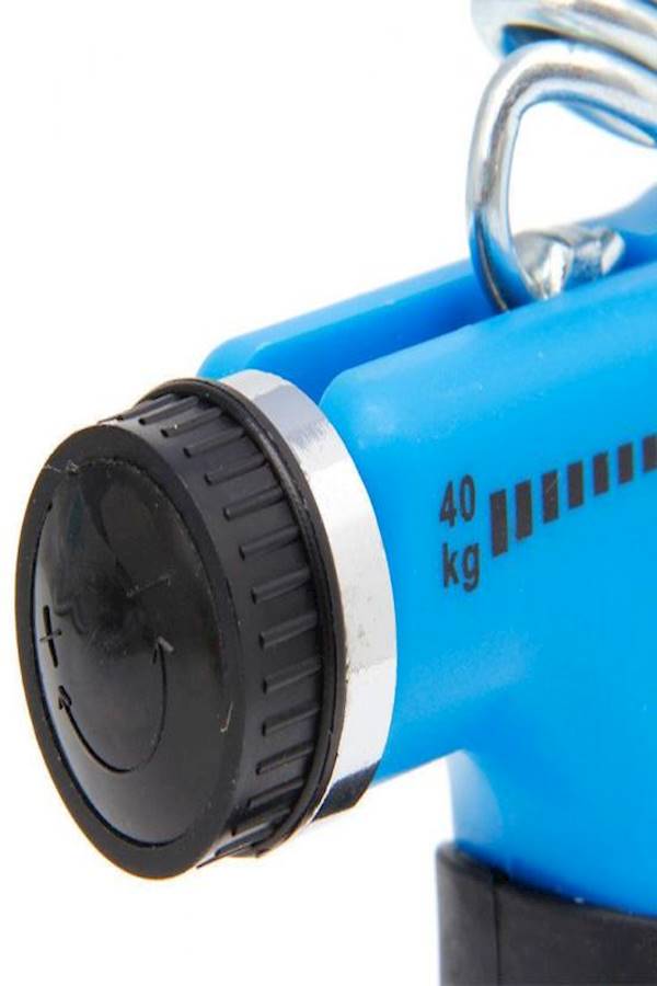 Generic Adjustable Heavy Hand Grip in (520kg) or (1040kg) Grip Strength Hand Gripper BlueBlack 168grams  - Image 2