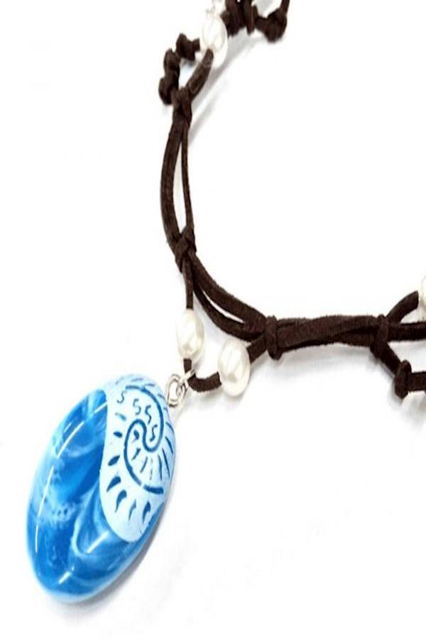 Generic - MOANA Necklace Disney Costume Accessory Princess Necklace Cosplay Gift For Girls 2764TT - Image 1