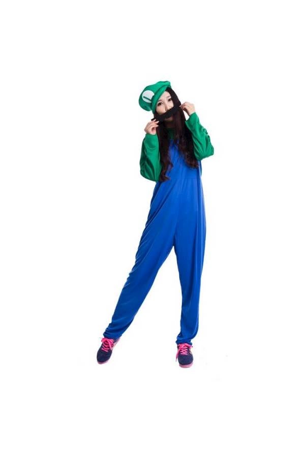 Super Mario Adult Halloween Costume Dress - Image 2