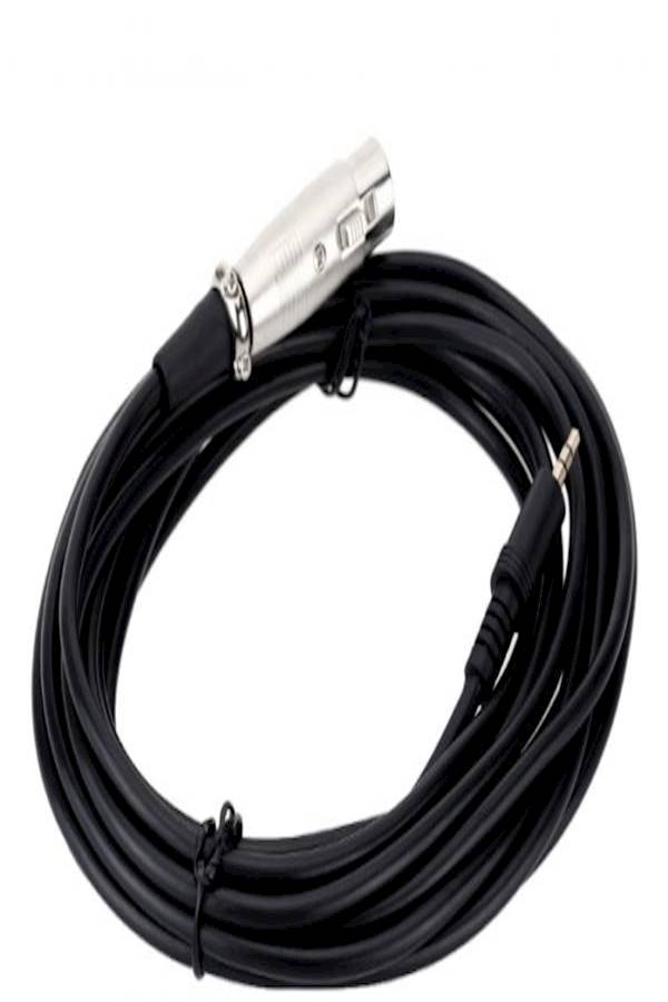 Generic XLR Female To Male Cable Black  - Image 2