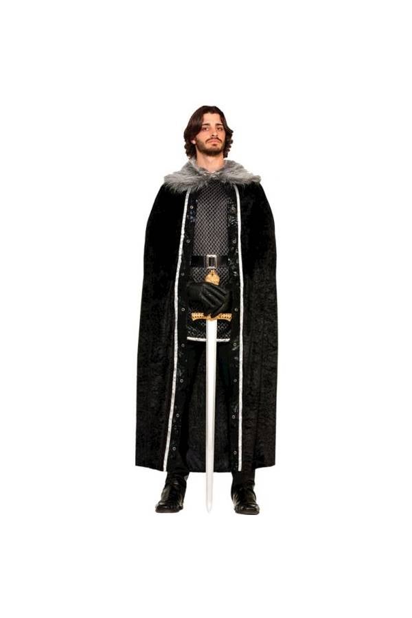 Velvet Fur Trimmed Cape