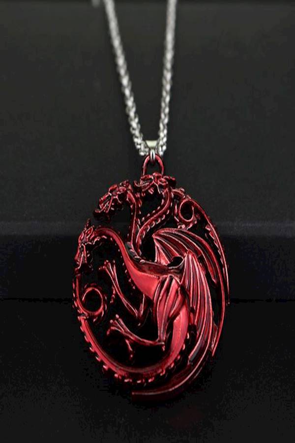 The Song of Ice and Fire Game of Thrones Targaryne Dragon Necklace[zZ] - Image 4