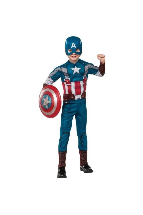 Captain America Winter Soldier Retro Costume
