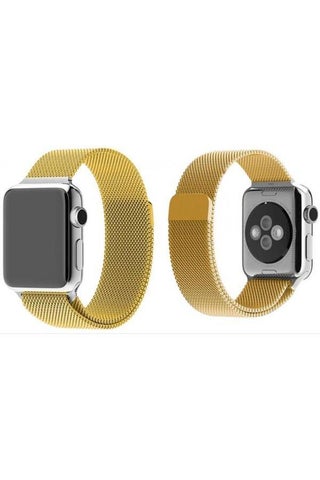 Smart Watch 42Mm Magnetic Milanese Loop Stainless Steel Band 42Mm Gold - v1555564908/N24031602A_1