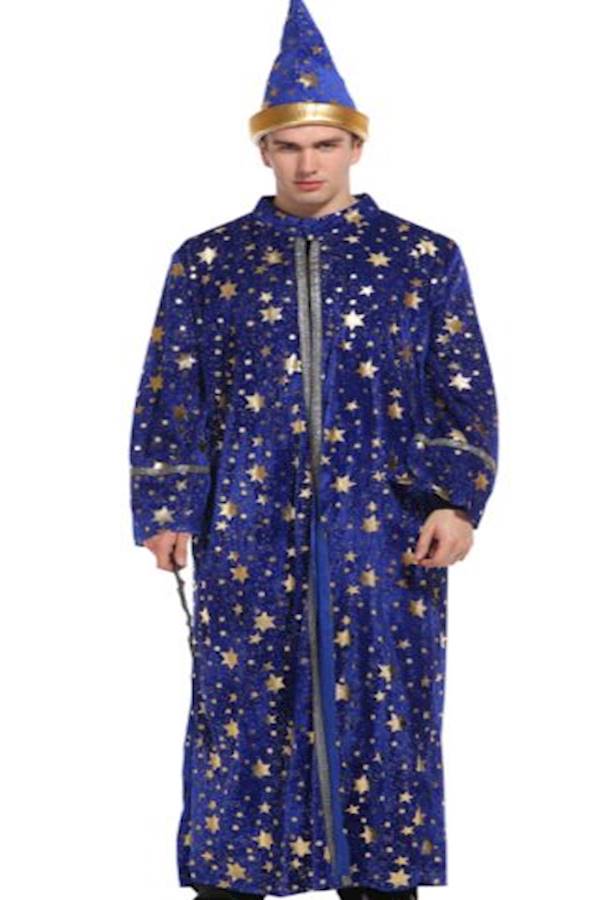 Wizard Magician Robe Cosplay Costume - Image 2