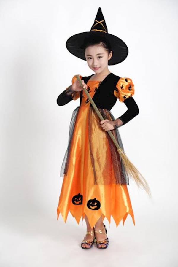 Magician Cloak Witch Robe Halloween Costume - Image 1