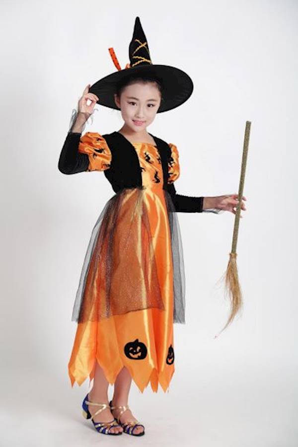 Magician Cloak Witch Robe Halloween Costume - Image 3