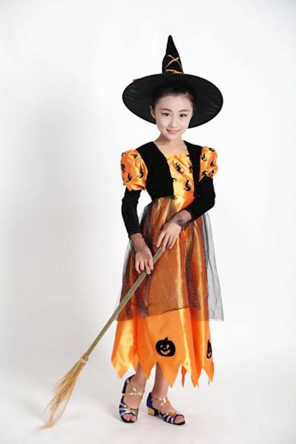Magician Cloak Witch Robe Halloween Costume - Image 4