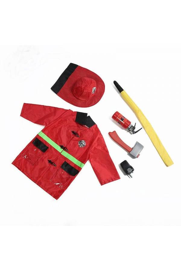 Fireman Cosplay Costume - Image 1