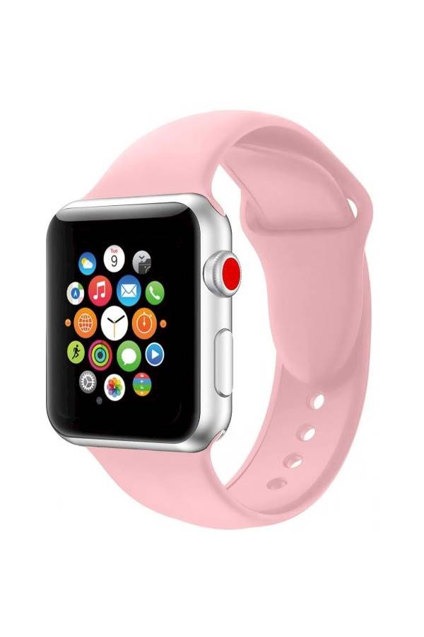 Soft Silicone Strap Replacement Wristbands For Smart Watch Sport Series 3 Series 2 Series 1 (38Mm) M/L S/M