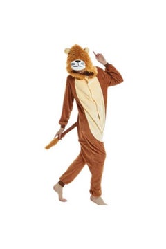 Unique Lion Pattern Cartoon Jumpsuit