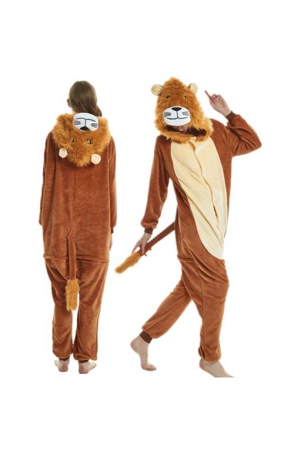 Generic - Unique Lion Pattern Cartoon Jumpsuit - Image 1