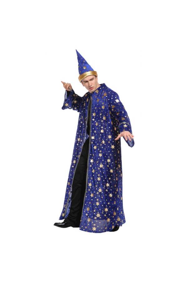 Witch Wizard Cloak Gown Costume - Image 3