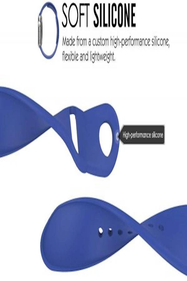 سوار رياضي بديل لساعات أبل سيريز 1,2,3 أرجواني - Image 2