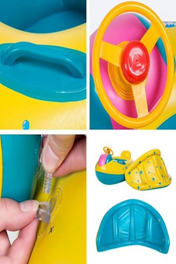 HAPPYTOYS Inflatable Baby Swim Float Ring  - Image 3